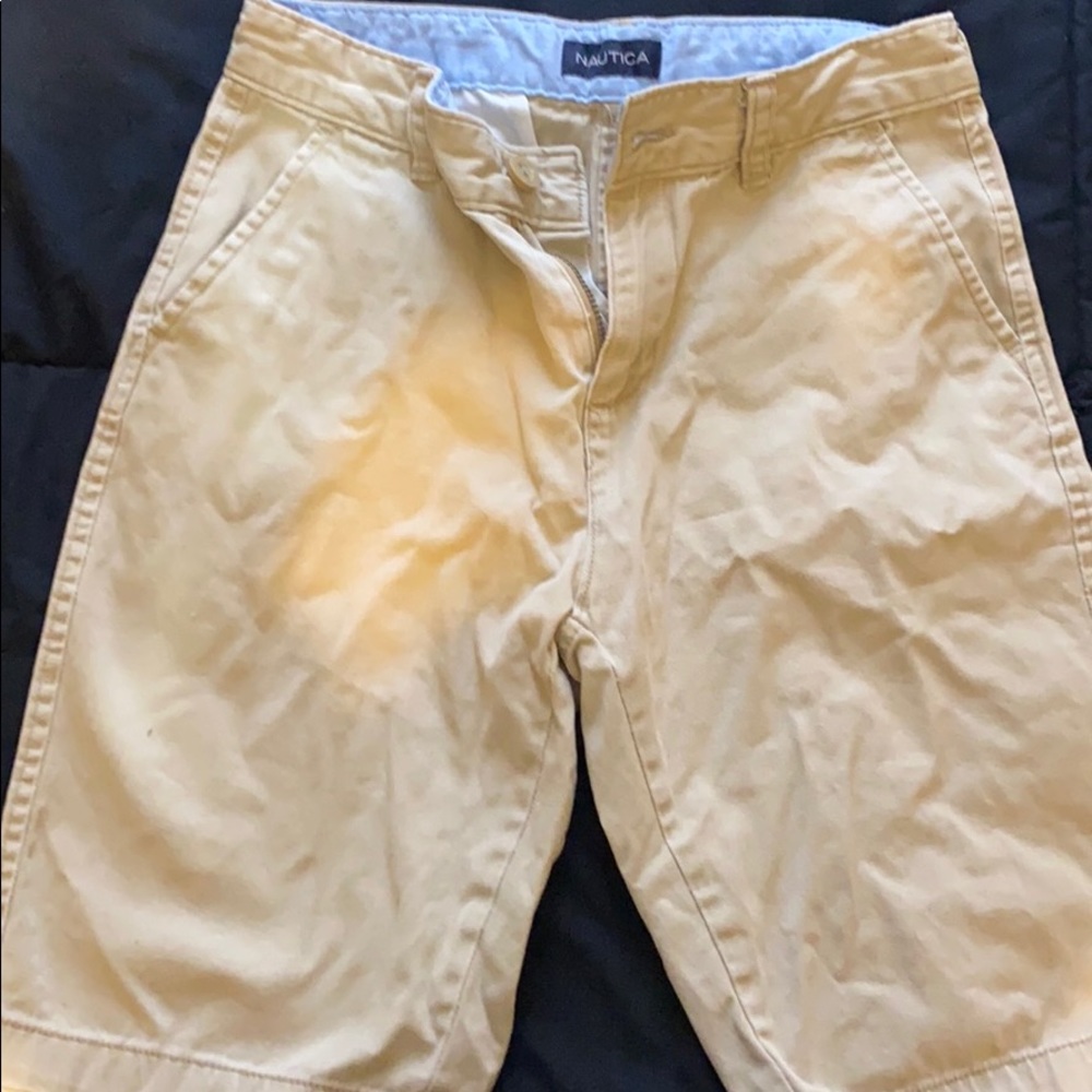 Boys khaki shorts